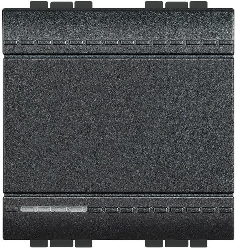 Выключатель без рамки Legrand BTicino LivingLight 2мод. 1-кл. антрацит картинка